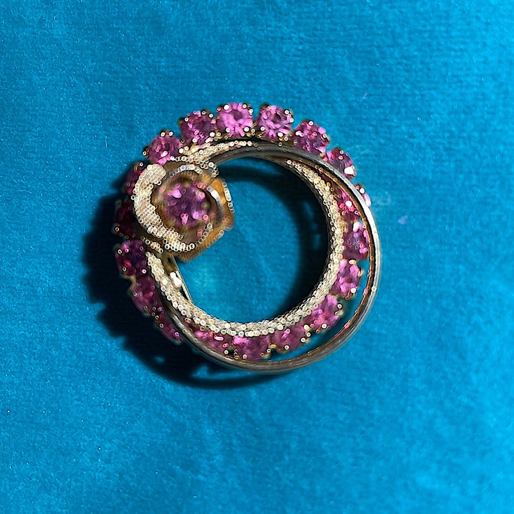 Vintage Pin Rhinestone Brooch